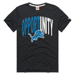 Homage Unisex 2025 Inspire Change Opportunity Tri-Blend T-Shirt - Detroit Lions T-shirts