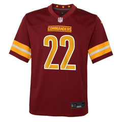 Jacory Croskey-Merritt Youth Team Game Jersey - Washington Commanders Jerseys