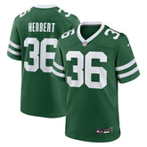 Khalil Herbert Team Game Jersey - New York Jets Jerseys