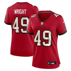 Owen Wright Women's Team Game Jersey - Tampa Bay Buccaneers Jerseys