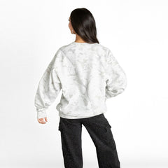 Gameday Couture Women's Whiteout Oversized Premium Fleece Sweatshirt - Minnesota Vikings Sweatshirts