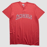 Red Los Angeles Angels Majestic 2000s T-Shirt