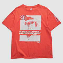 Red Los Angeles Angels Majestic 2000s T-Shirt