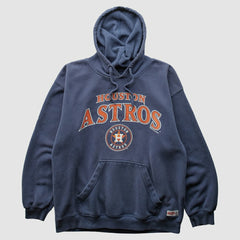 Navy Houston Astros Stitches 2014 Pullover Sweatshirt