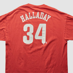 Red Philadelphia Phillies 2000s T-Shirt
