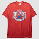 Red Philadelphia Phillies Majestic 2009 T-Shirt