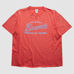 Red Atlanta Braves Lee Apparel 2000s T-Shirt