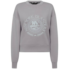 NHL New York Islanders Levelwear Women's Slate & Snow Sponge Tri-Blend Sweatshirt