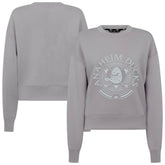 NHL Anaheim Ducks Levelwear Women's Slate & Snow Sponge Tri-Blend Sweatshirt