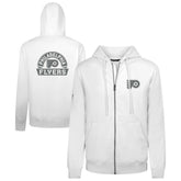 NHL Philadelphia Flyers Levelwear Podium Chenille Logo Full-Zip Hoodie