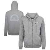 NHL Carolina Hurricanes Levelwear Podium Chenille Logo Full-Zip Hoodie