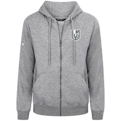NHL Vegas Golden Knights Levelwear Podium Chenille Logo Full-Zip Hoodie