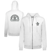 NHL Toronto Maple Leafs Levelwear Podium Chenille Logo Full-Zip Hoodie