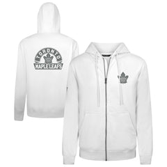 NHL Toronto Maple Leafs Levelwear Podium Chenille Logo Full-Zip Hoodie