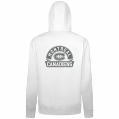 NHL Montreal Canadiens Levelwear Podium Chenille Logo Full-Zip Hoodie