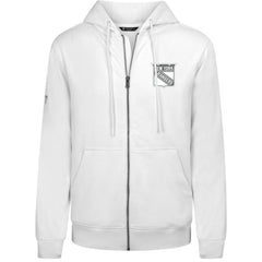 NHL New York Rangers Levelwear Podium Chenille Logo Full-Zip Hoodie