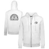 NHL Columbus Blue Jackets Levelwear Podium Banner Arch Full-Zip Hoodie