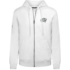 NHL Columbus Blue Jackets Levelwear Podium Banner Arch Full-Zip Hoodie
