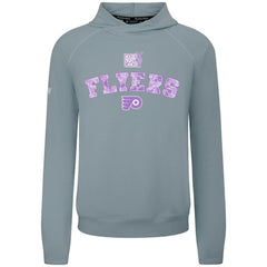 NHL Philadelphia Flyers Levelwear Hockey Fights Cancer Mandate Tri-Blend Hoodie