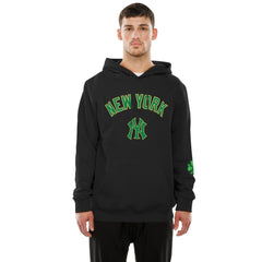 Black New York Yankees New Era 2026 St. Patrick's Day Fleece Hoodie