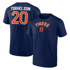Navy Spencer Torkelson Detroit Tigers Winning Streak Name & Number T-Shirt