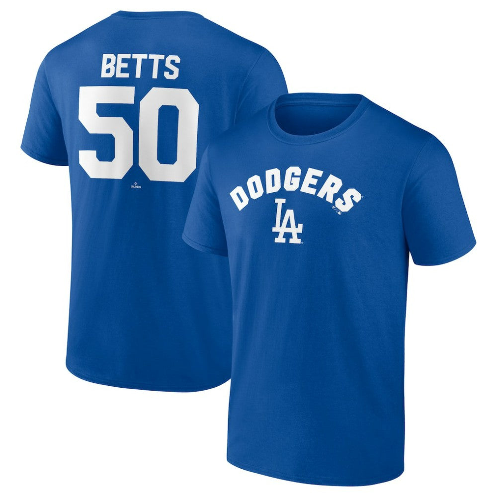 Royal Mookie Betts Los Angeles Dodgers Winning Streak Name & Number T-Shirt