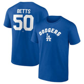 Royal Mookie Betts Los Angeles Dodgers Winning Streak Name & Number T-Shirt