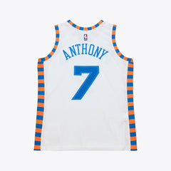 Mitchell & Ness Carmelo Anthony New York Knicks 2015-16 Hardwood Classics Authentic Jersey