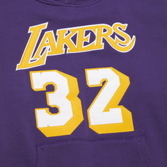 Mitchell & Ness Magic Johnson Los Angeles Lakers Name & Number Hoodie