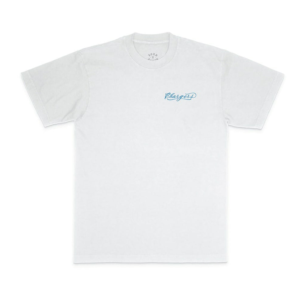 Born x Raised Unisex Fine Line T-Shirt - Los Angeles Chargers T-shirts