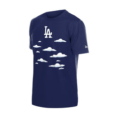 Royal Los Angeles Dodgers New Era MLB x Simpsons 2026 Collab Clouds T-Shirt