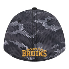 NHL Boston Bruins New Era Zero Dark 39THIRTY Flex Hat