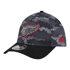 NHL Detroit Red Wings New Era Zero Dark 39THIRTY Flex Hat
