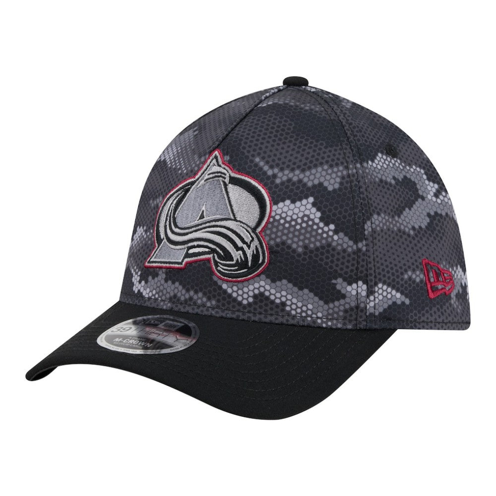 NHL Colorado Avalanche New Era Zero Dark 39THIRTY Flex Hat