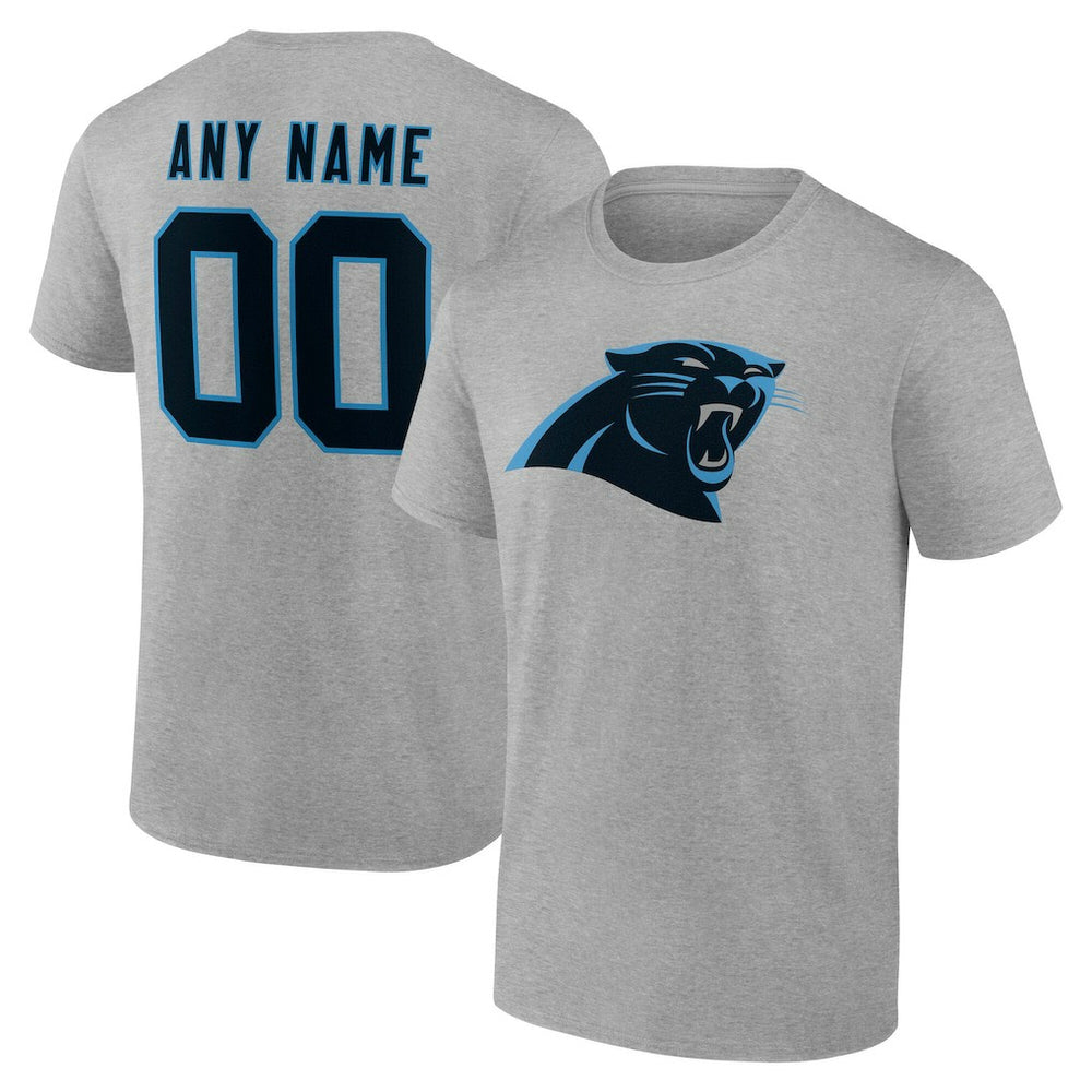 Team Authentic Personalized Name & Number T-Shirt - Carolina Panthers T-shirts