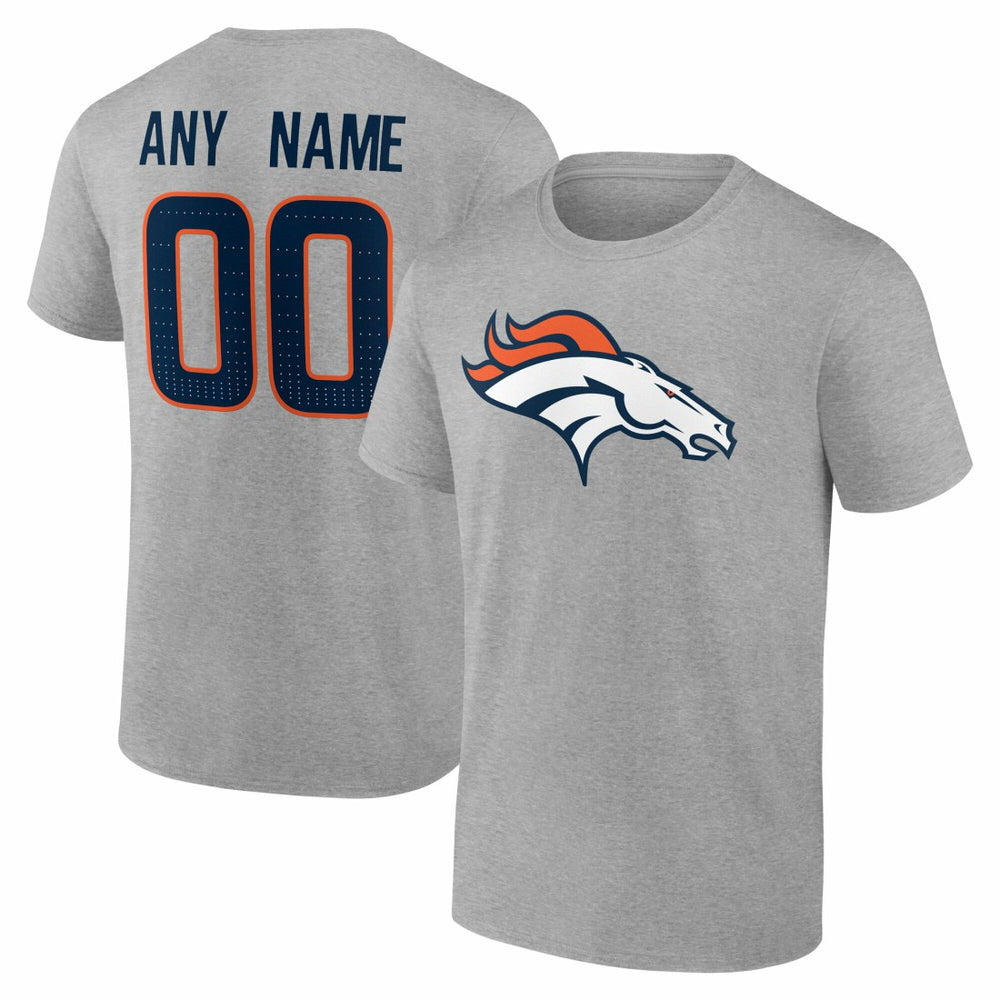 Team Authentic Personalized Name & Number T-Shirt - Denver Broncos T-shirts
