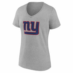 Women's Team Authentic Personalized Name & Number V-Neck T-Shirt - New York Giants T-shirts