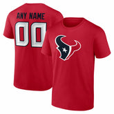 Team Authentic Personalized Name & Number T-Shirt - Houston Texans T-shirts
