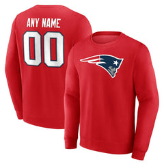Team Authentic Personalized Name & Number Sweatshirt - New England Patriots Sweatshirts