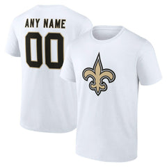 Team Authentic Personalized Name & Number T-Shirt - New Orleans Saints T-shirts