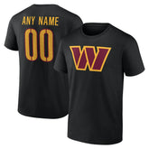 Team Authentic Personalized Name & Number T-Shirt - Washington Commanders T-shirts