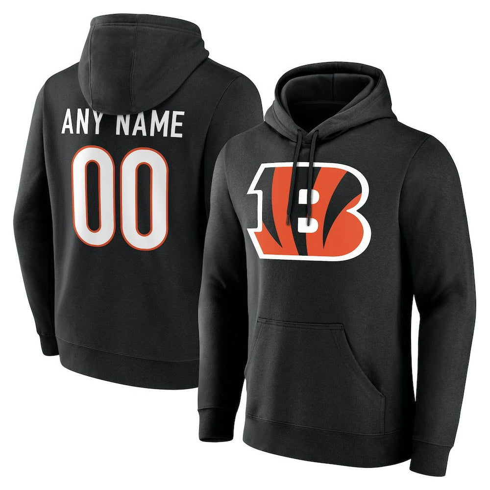 Team Authentic Personalized Name & Number Hoodie - Cincinnati Bengals Hoodies