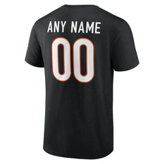 Team Authentic Personalized Name & Number T-Shirt - Cincinnati Bengals T-shirts
