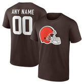 Team Authentic Personalized Name & Number T-Shirt - Cleveland Browns T-shirts