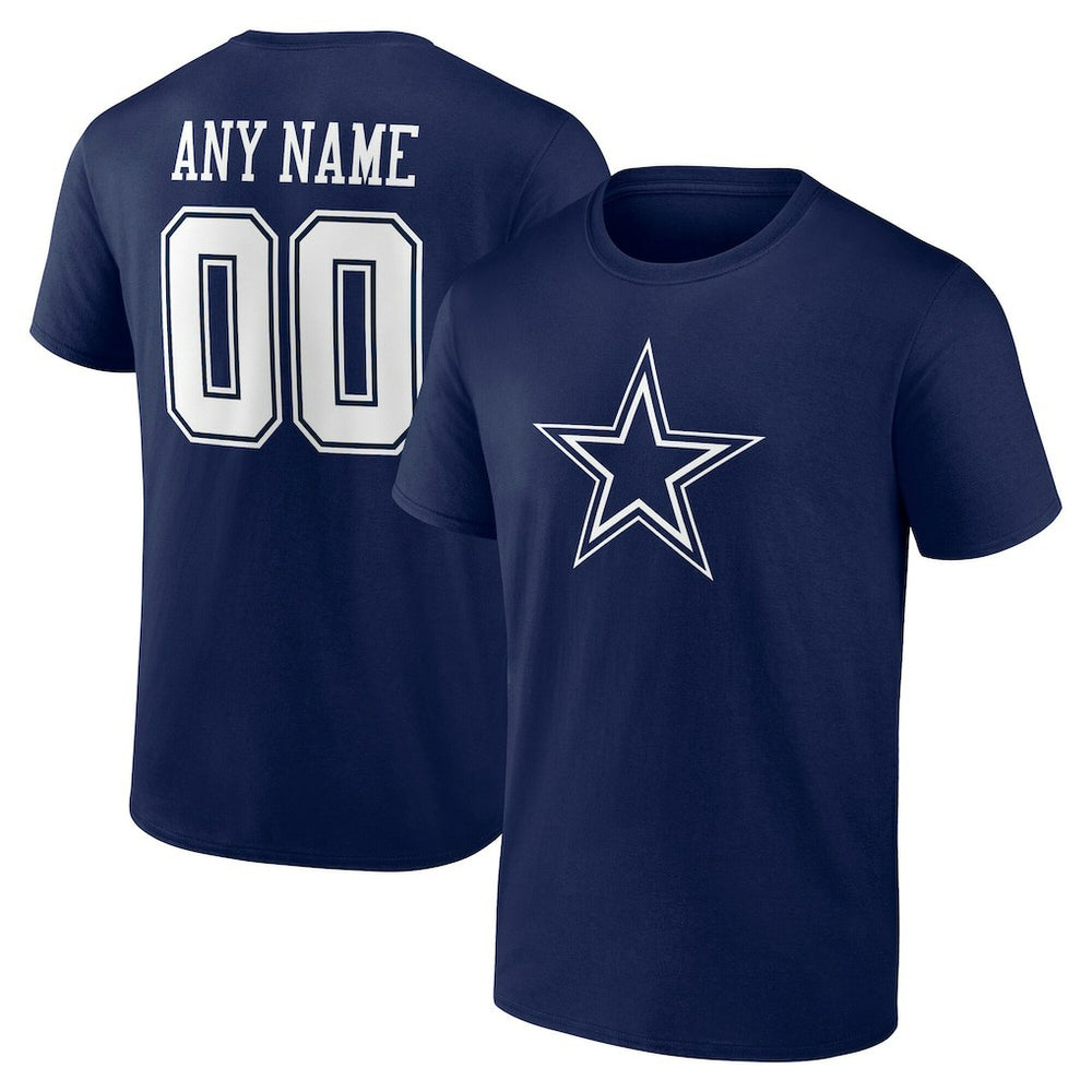 Team Authentic Personalized Name & Number T-Shirt - Dallas Cowboys T-shirts