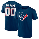 Team Authentic Personalized Name & Number T-Shirt - Houston Texans T-shirts