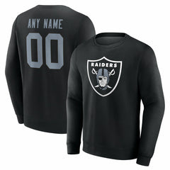 Team Authentic Personalized Name & Number Sweatshirt - Las Vegas Raiders Sweatshirts