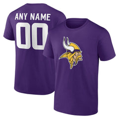 Team Authentic Personalized Name & Number T-Shirt - Minnesota Vikings T-shirts