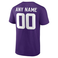 Team Authentic Personalized Name & Number T-Shirt - Minnesota Vikings T-shirts
