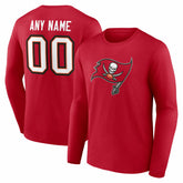 Team Authentic Personalized Name & Number Long Sleeve T-Shirt - Tampa Bay Buccaneers T-shirts